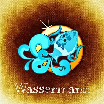 Sternzeichen / Tierkreiszeichen Wassermann