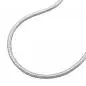 Preview: Kette 15mm runde Schlangenkette Silber 925 42cm