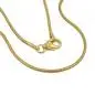 Preview: Kette 1,2mm Schlange rund 14Kt GOLD 50cm