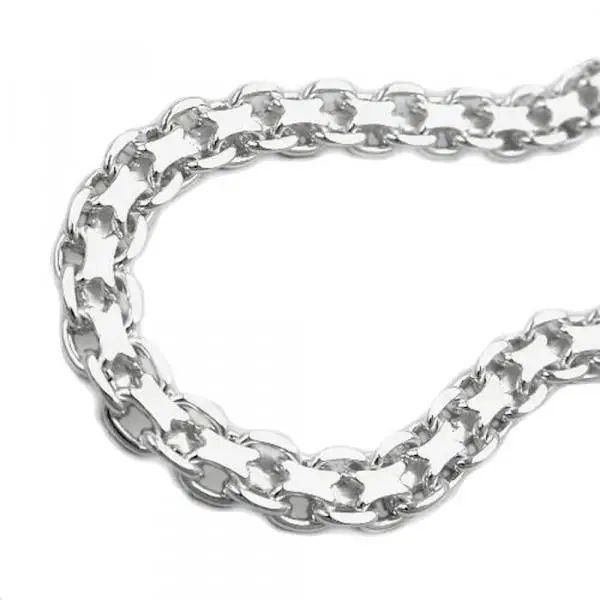 Armband 46mm Bismarckkette Silber 925 21cm